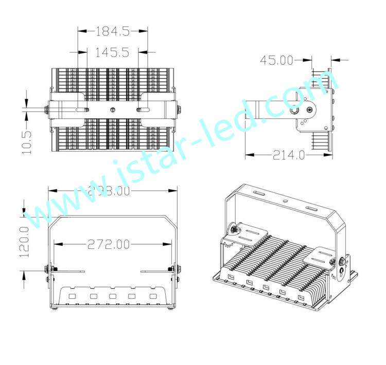 100W RGB LED Flood light