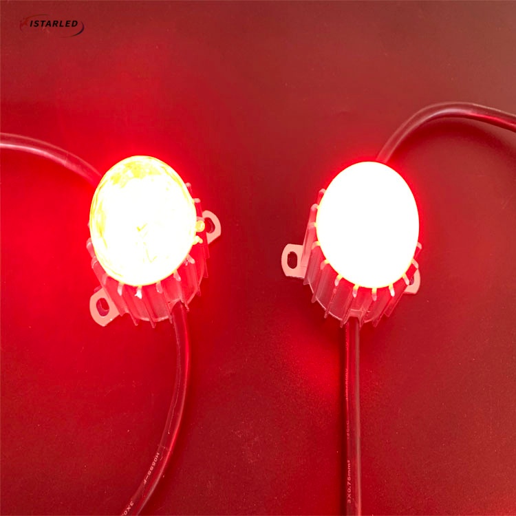 High Power 6W/8W 50MM RGBW UCS7904 Pixel LED Point Light